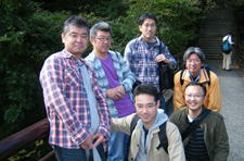社員旅行の写真